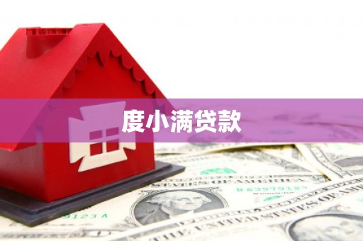金州度小满贷款