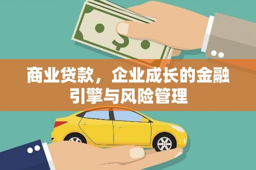 金州商业贷款，企业成长的金融引擎与风险管理