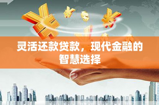 金州灵活还款贷款，现代金融的智慧选择