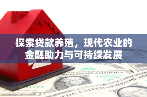 金州探索贷款养殖，现代农业的金融助力与可持续发展