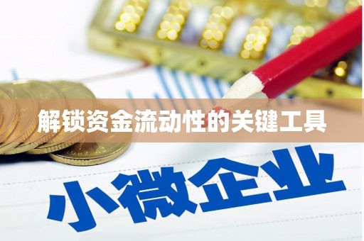 金州解锁资金流动性的关键工具