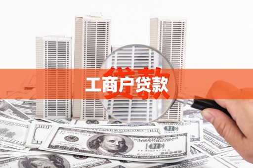 金州工商户贷款