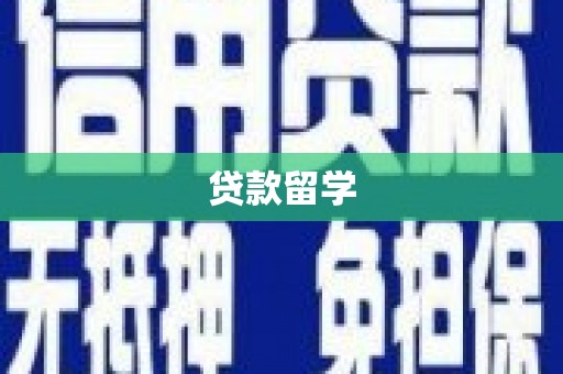 金州贷款留学