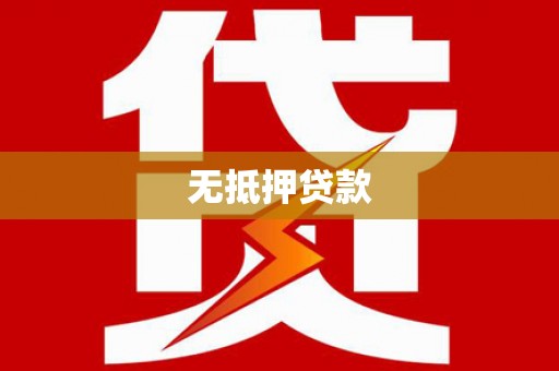 金州无抵押贷款