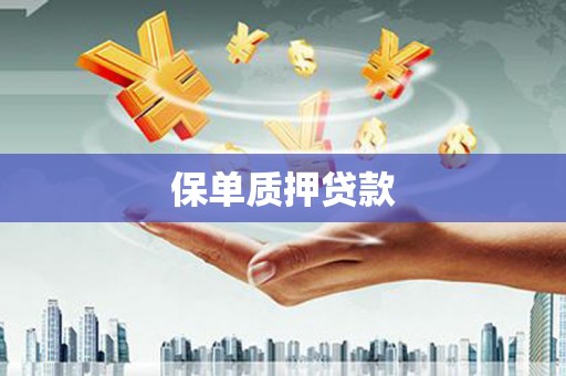 金州保单质押贷款