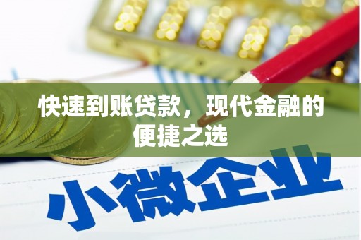 金州快速到账贷款，现代金融的便捷之选