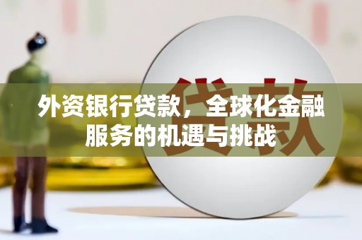 金州外资银行贷款，全球化金融服务的机遇与挑战