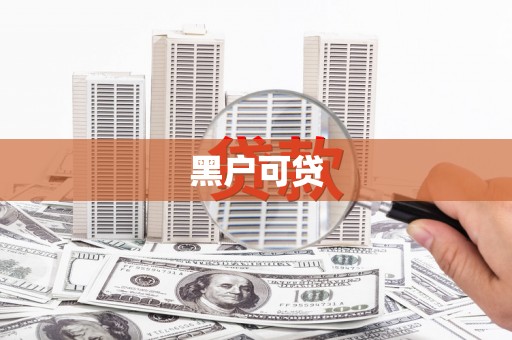 金州黑户可贷