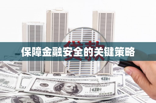金州保障金融安全的关键策略